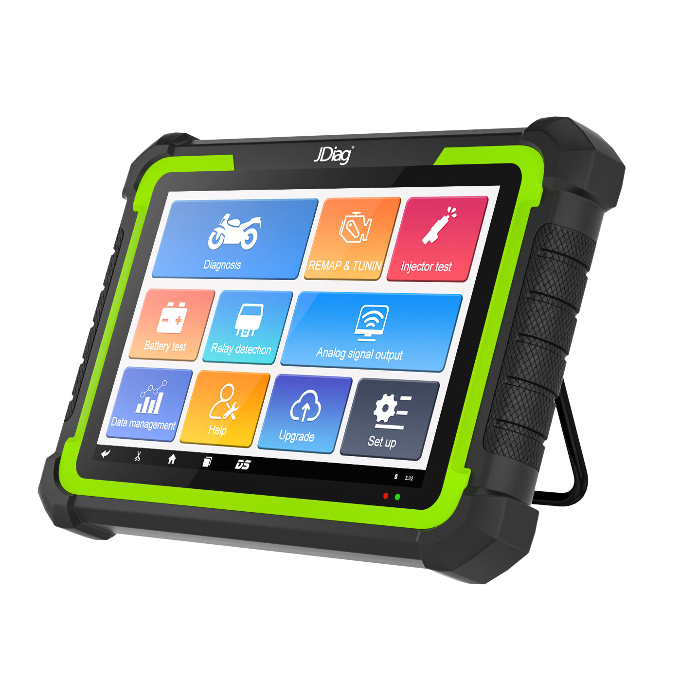 JDiag MOTOSYS M400pro Universal Smart Motorcycle OBD2 Scanner 8.0 Inch Flatbed Scanner for Android