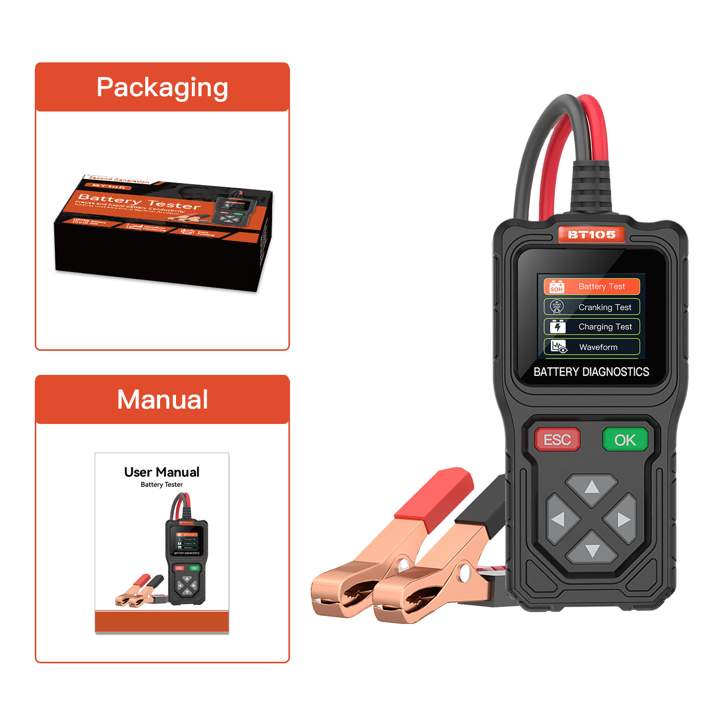 Topdiag BT105 Next-generation battery tester