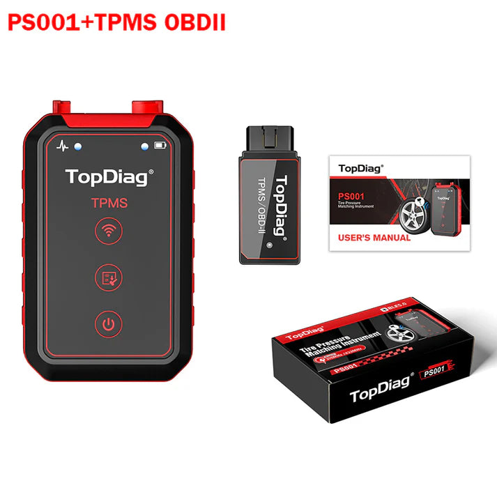 TopDiag PS001 Universal TPMS Programming Tool, Bluetooth, for Android and iOS
