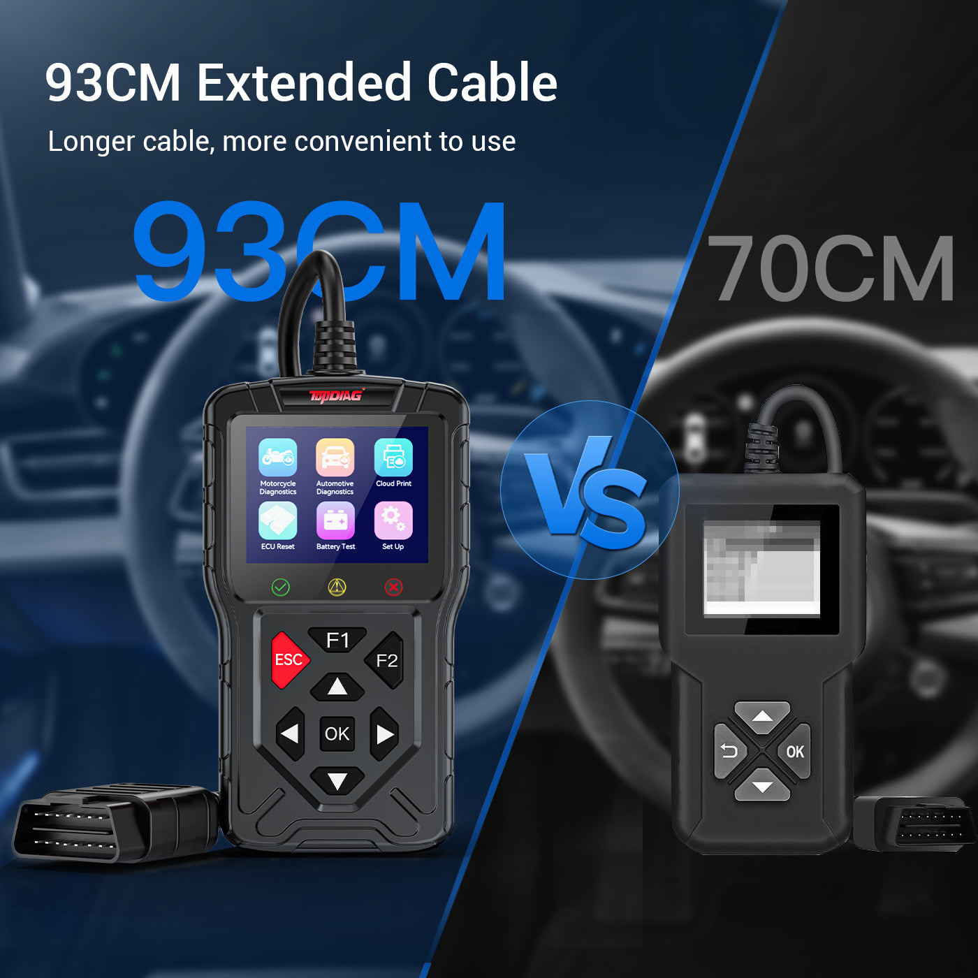 M60 Automobile and Motorcycle 0BDll Scanner
