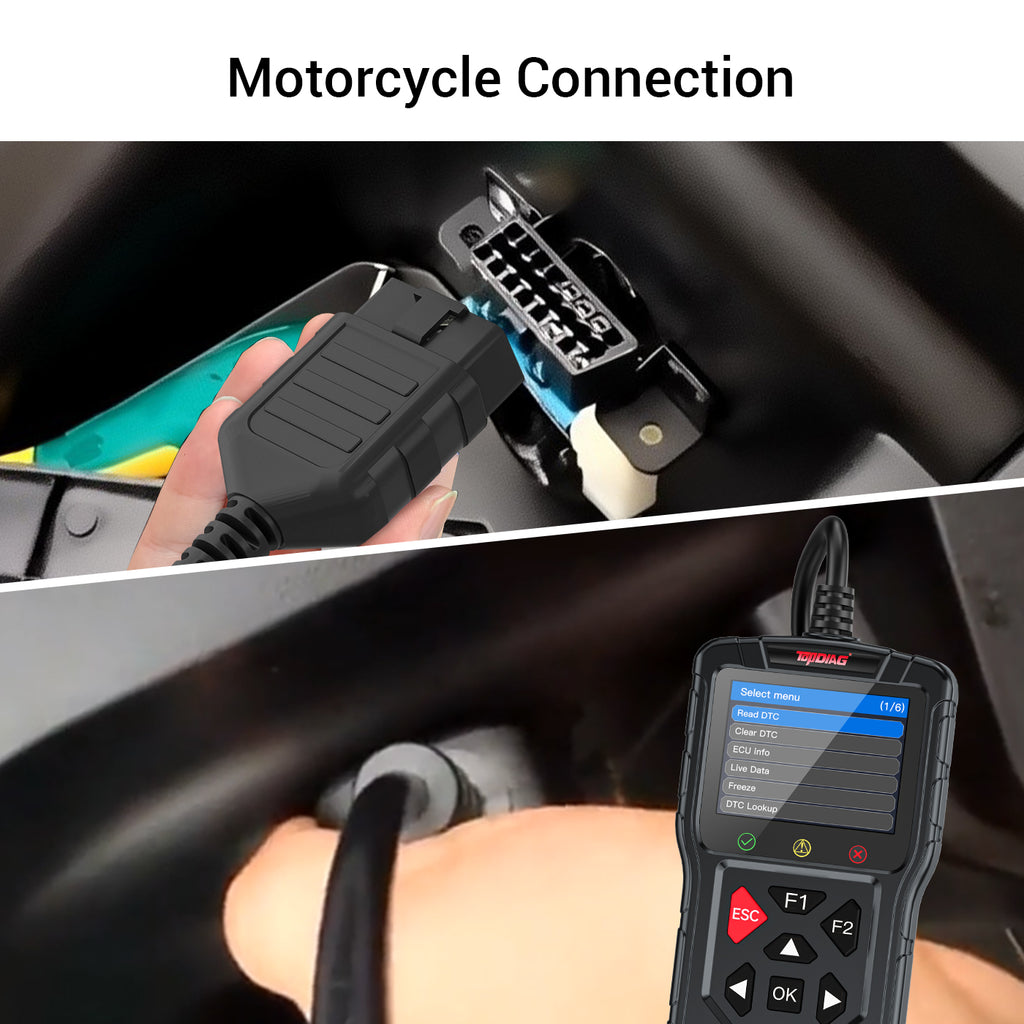 M60 Automobile and Motorcycle 0BDll Scanner