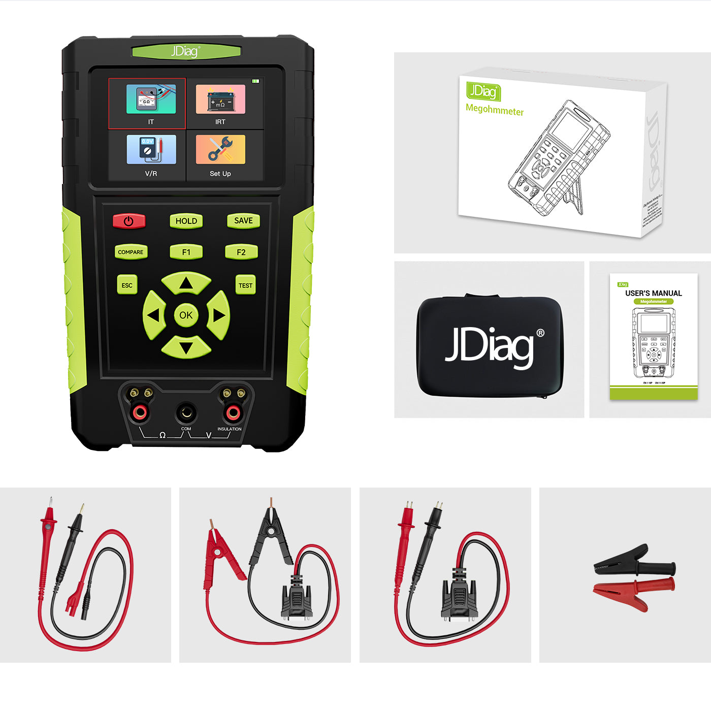 EV001 Insulation Resistance Tester