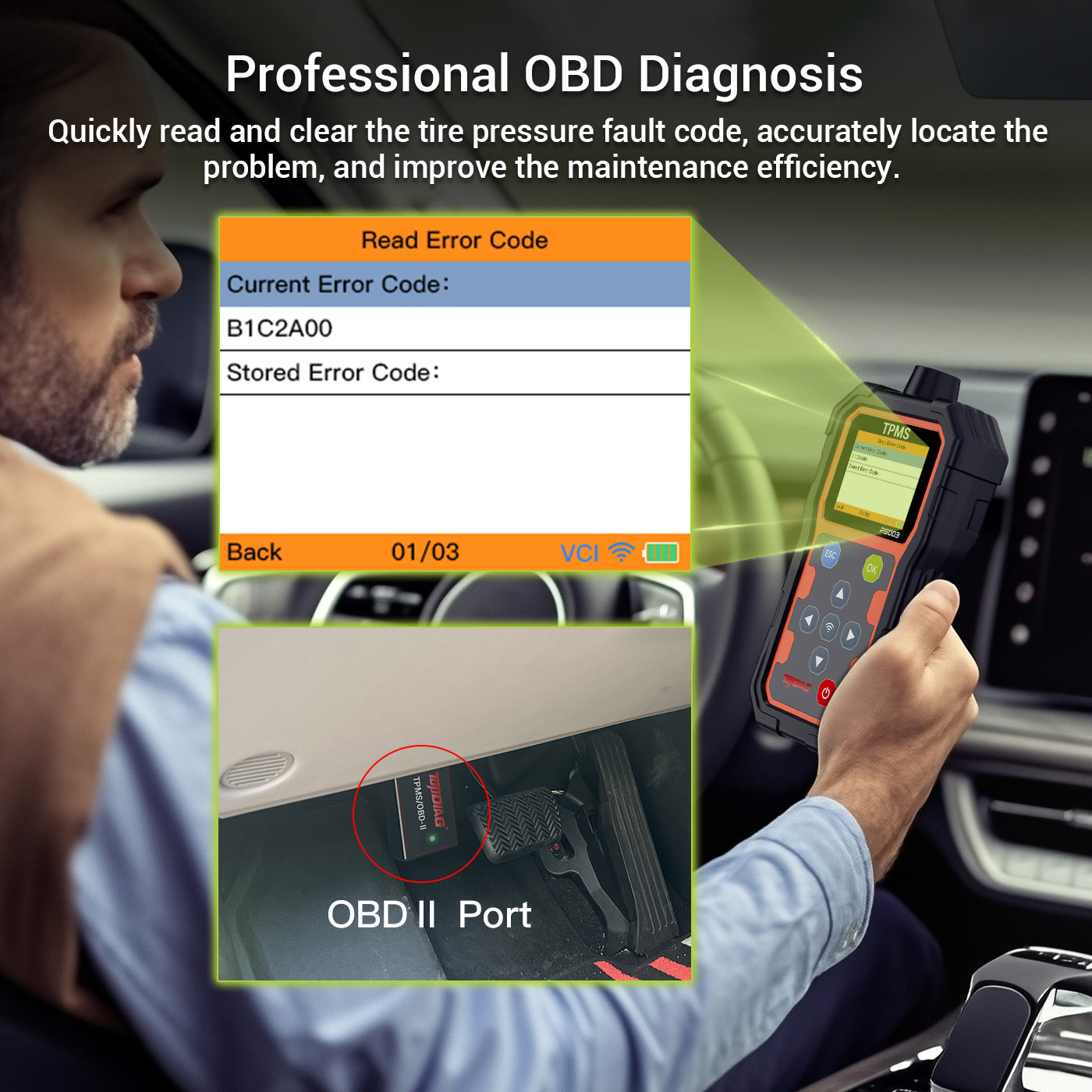 PS003 TPMS Diagnostic Programmer