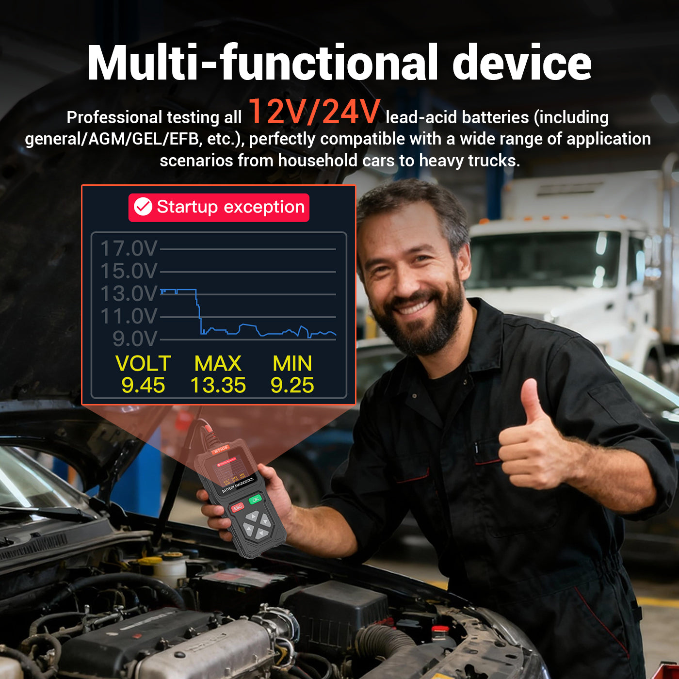 Topdiag BT105 Next-generation battery tester