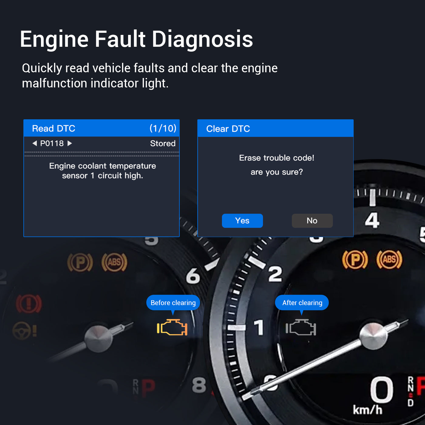 M60 Automobile and Motorcycle 0BDll Scanner