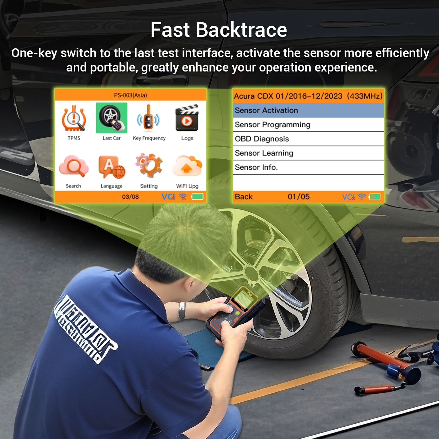 PS003 TPMS Diagnostic Programmer