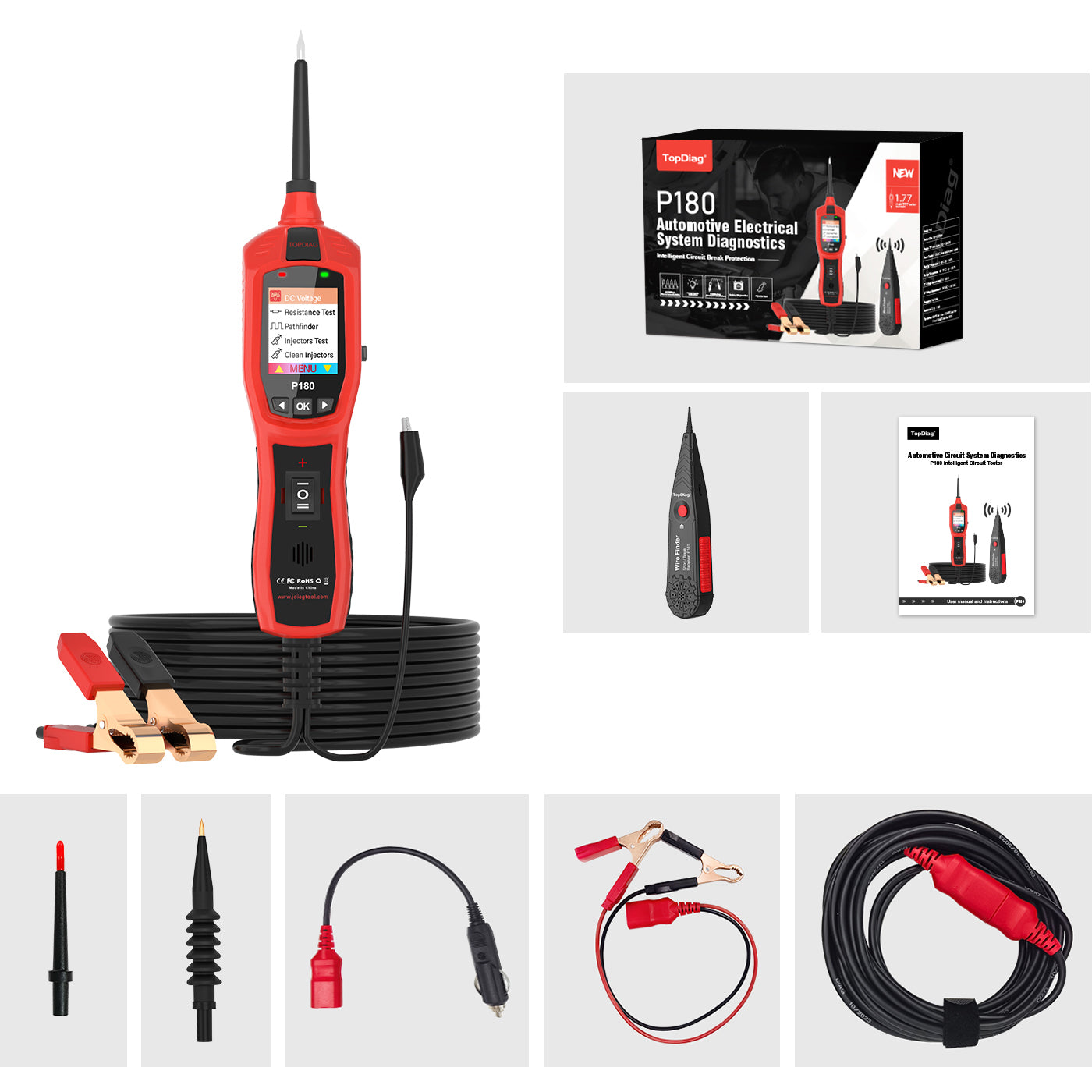 P180 Automotive Circuit Tester Automotive Electrical System