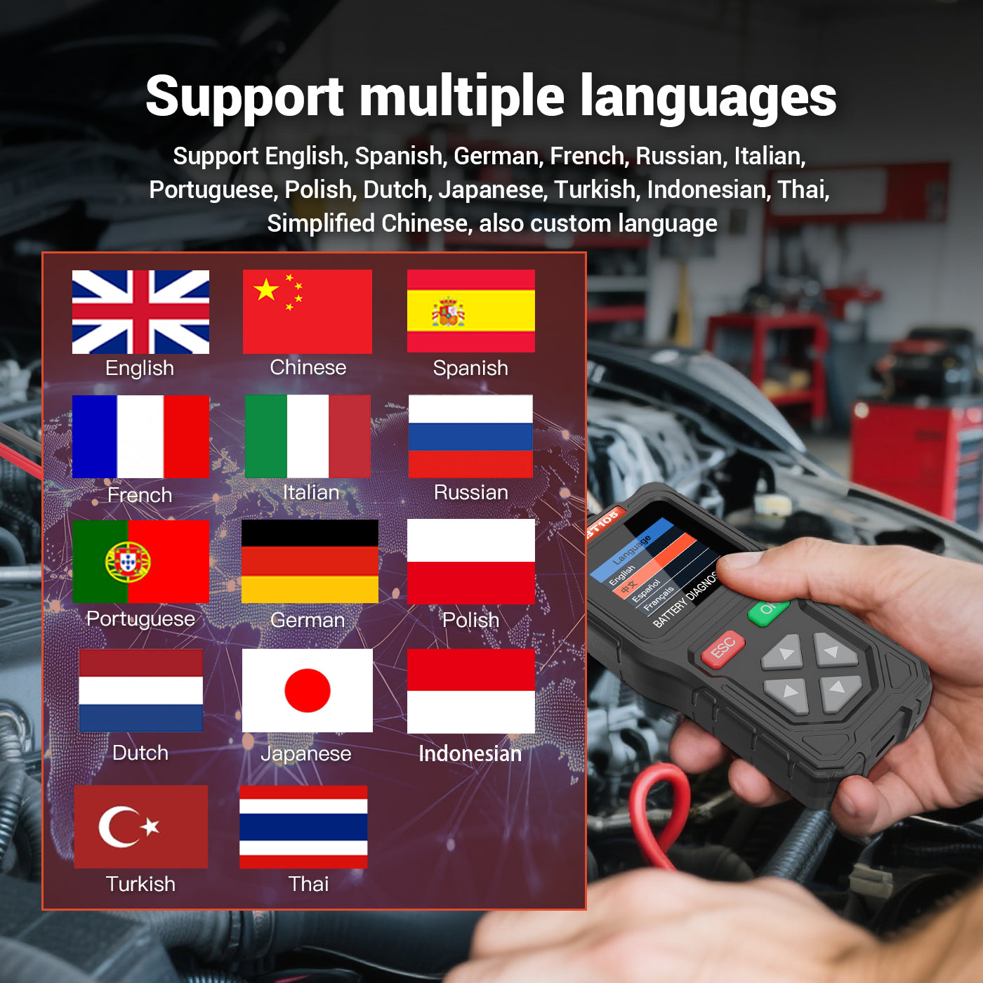 Topdiag BT105 Next-generation battery tester