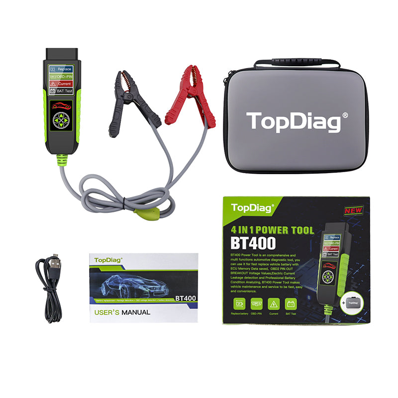 Topdiag BT400 Car Battery Tester Car OBD Scan