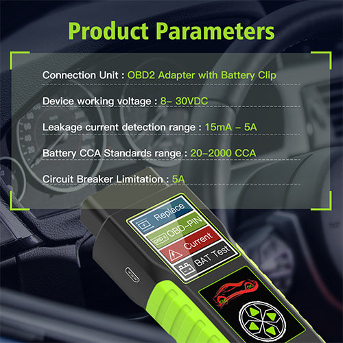 Topdiag BT400 Car Battery Tester Car OBD Scan