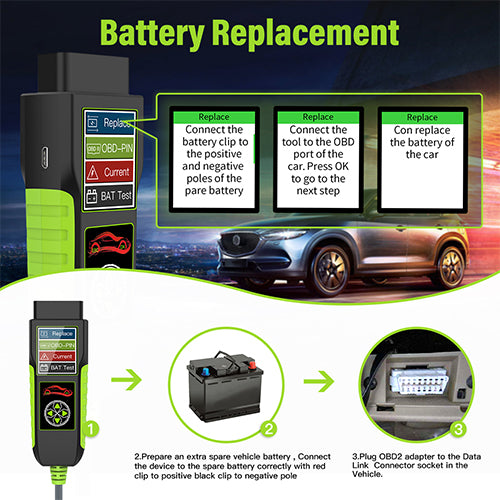Topdiag BT400 Car Battery Tester Car OBD Scan