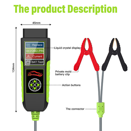Topdiag BT400 Car Battery Tester Car OBD Scan