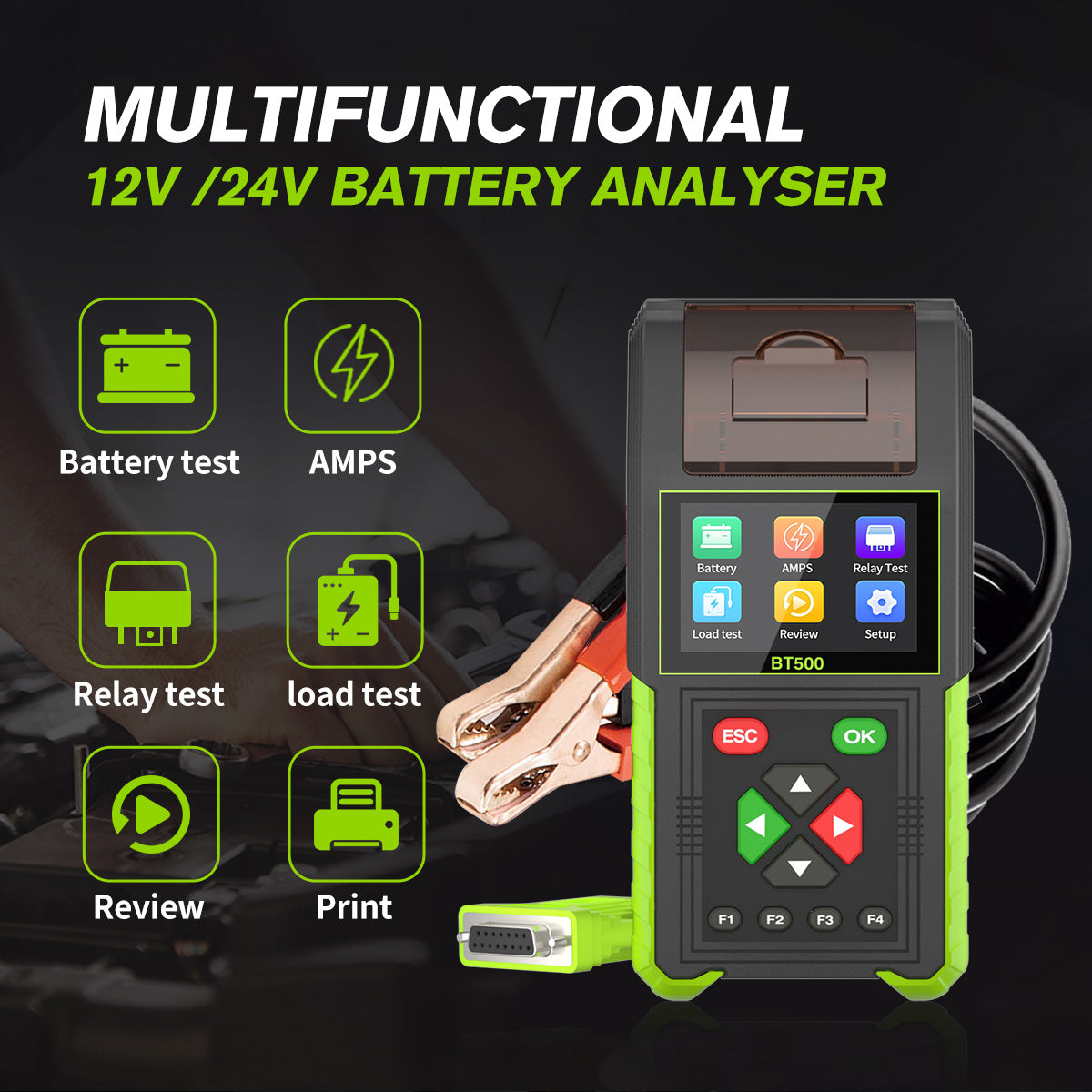 Topdiag BT500 Car Battery Tester