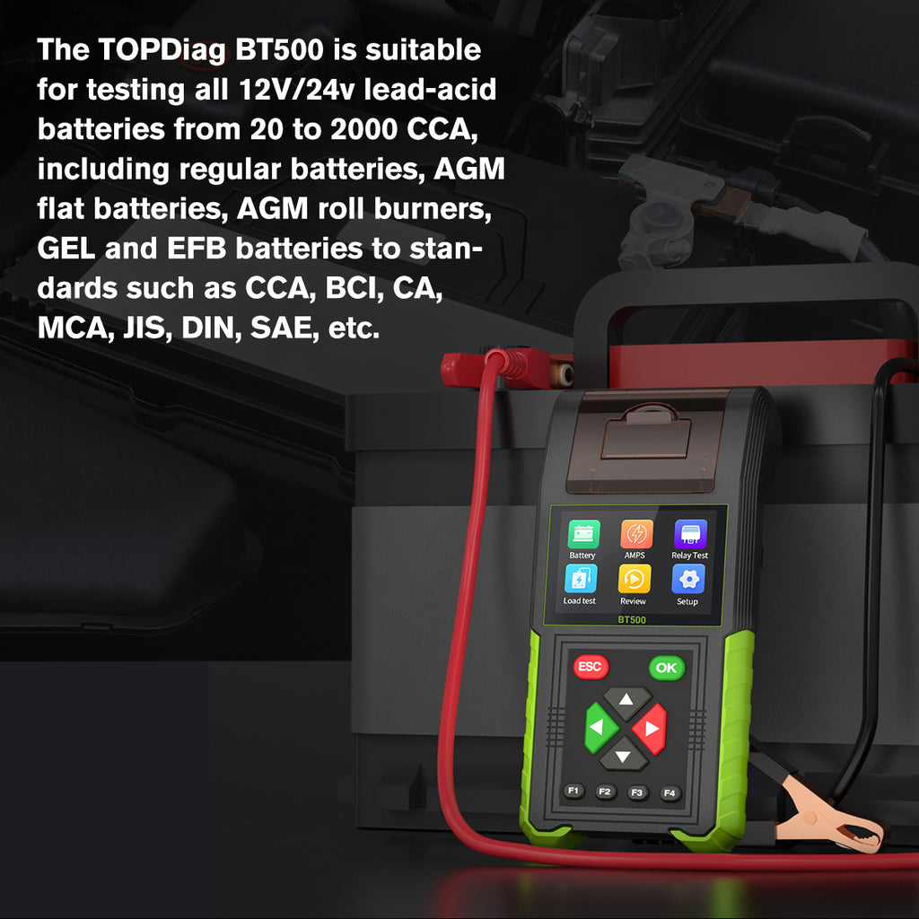 Topdiag BT500 Car Battery Tester