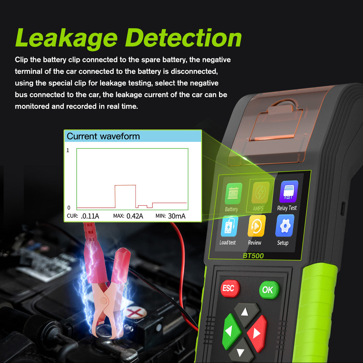 Topdiag BT500 Car Battery Tester