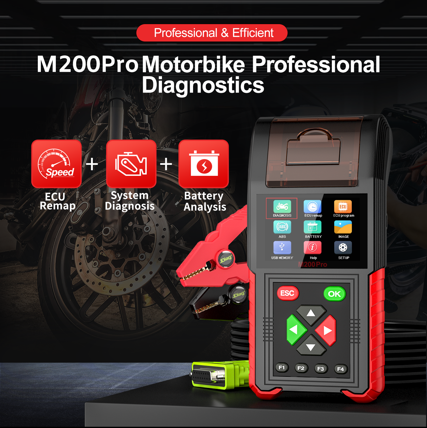 JDiag M200 Pro Diagnostic Scanner