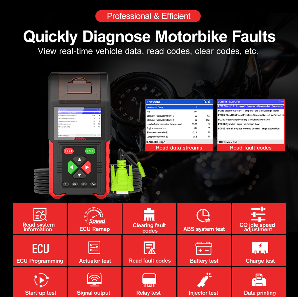 JDiag M200 Pro Diagnostic Scanner