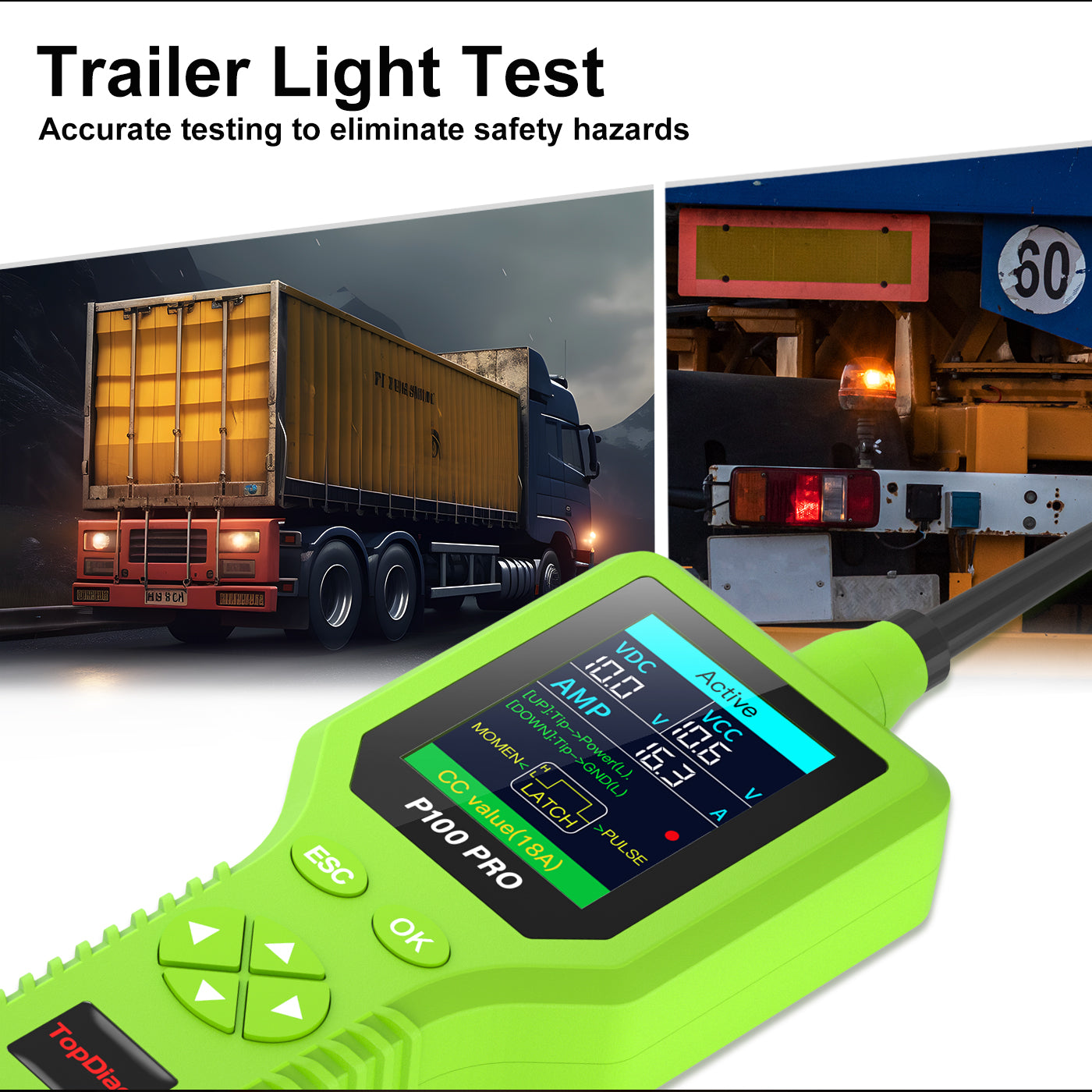P100 Pro Power Circuit Probe Kit - Automotive Digital Multimeter Tester, Oscilloscope, and Circuit Breaker Finder
