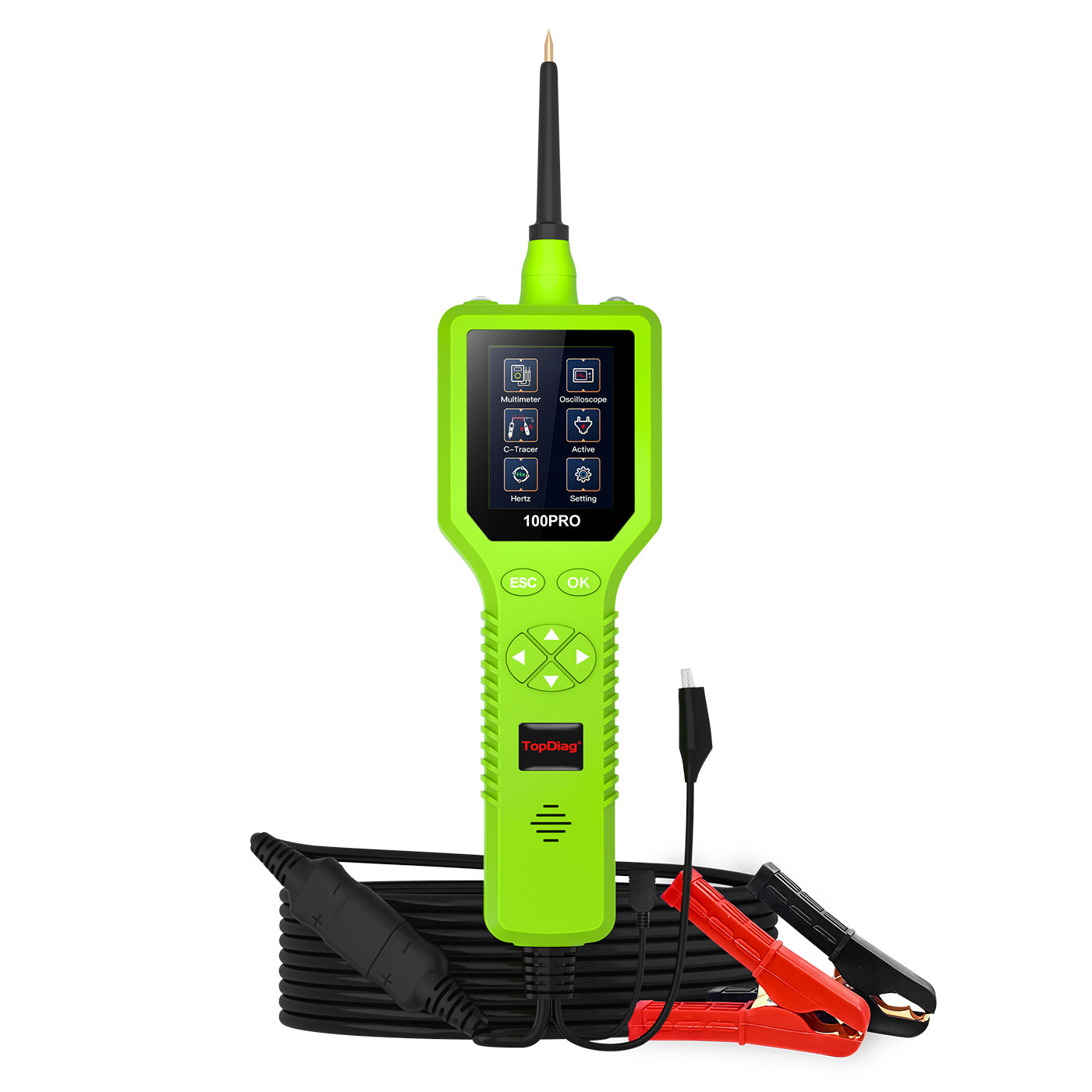 P100 Pro Power Circuit Probe Kit - Automotive Digital Multimeter Tester, Oscilloscope, and Circuit Breaker Finder