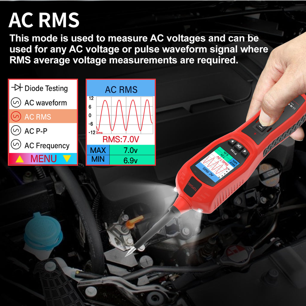 P180 Automotive Circuit Tester Automotive Electrical System