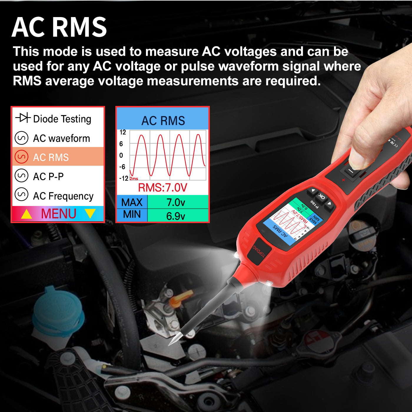 P180 Automotive Circuit Tester Automotive Electrical System