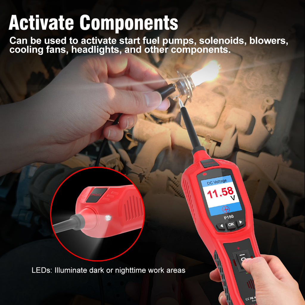 P180 Automotive Circuit Tester Automotive Electrical System