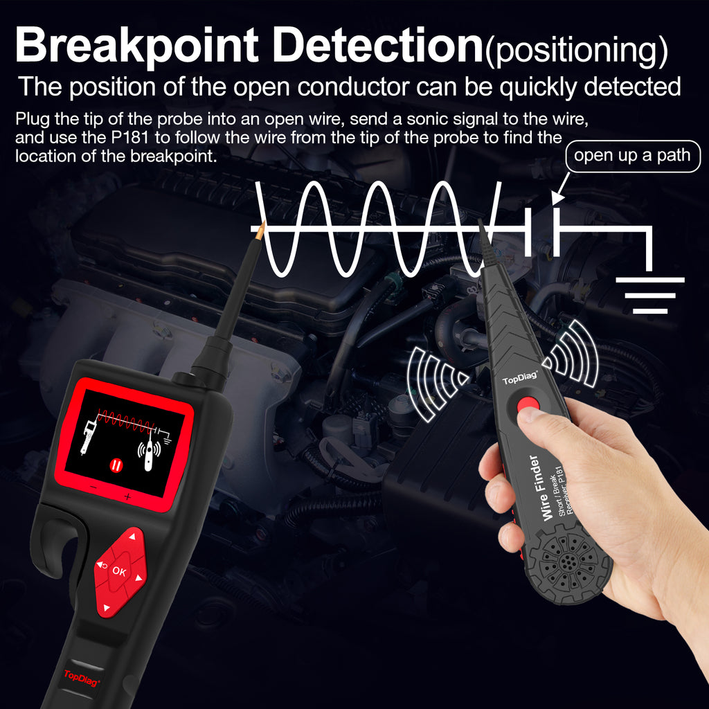 TopDiag P200 Automotive Circuit Tester