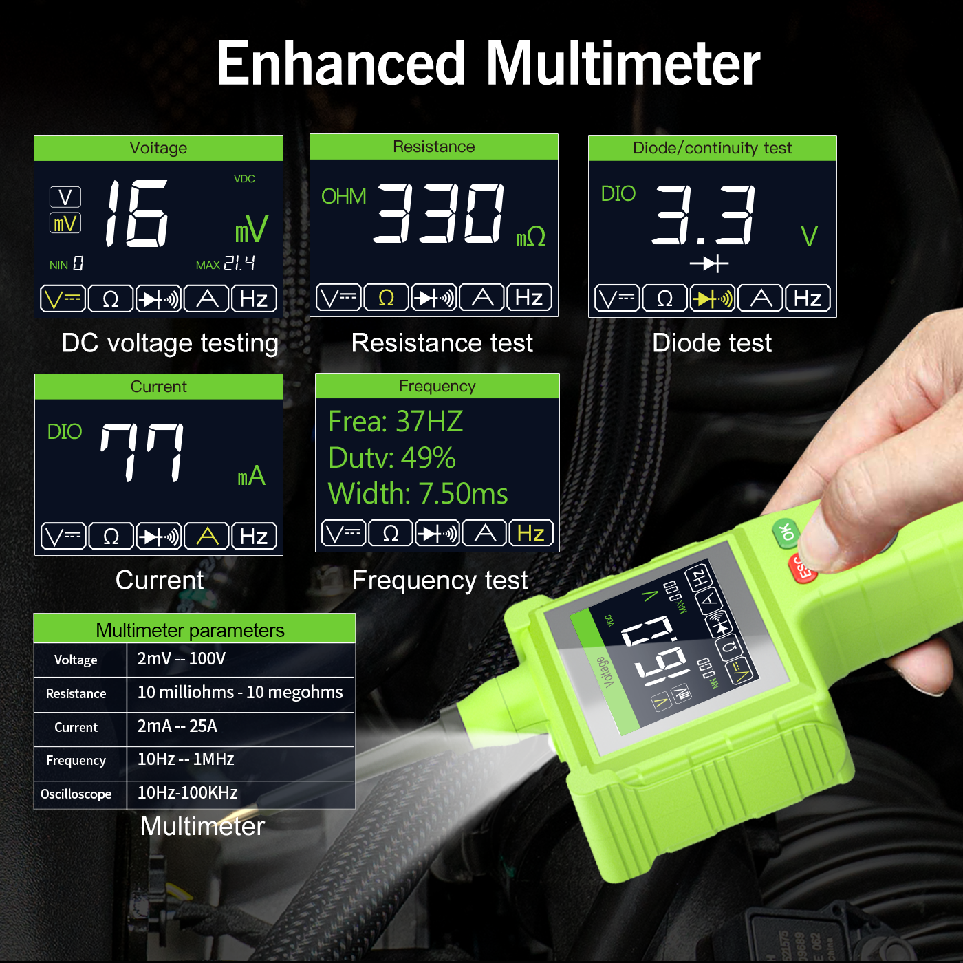 Topdiag P200 Pro Power Circuit Probe Tester