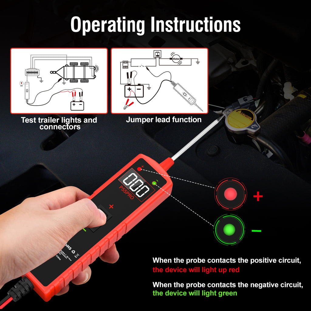 P55PRO Automotive Electrical Wiring Tester