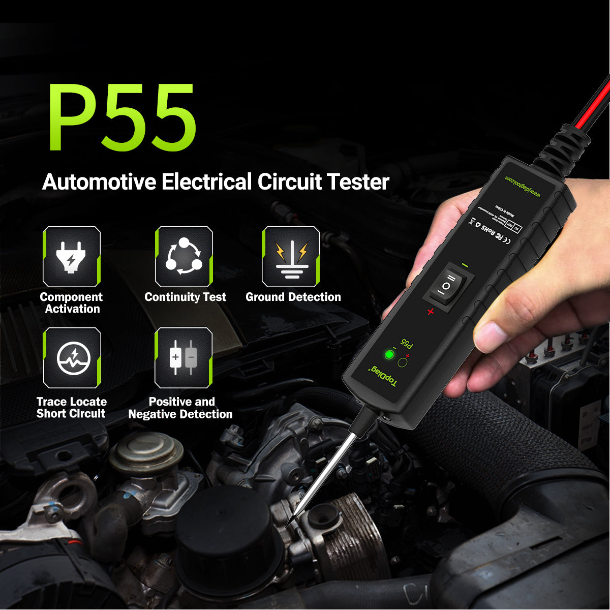 P55 Automotive Electrical Circuit Tester