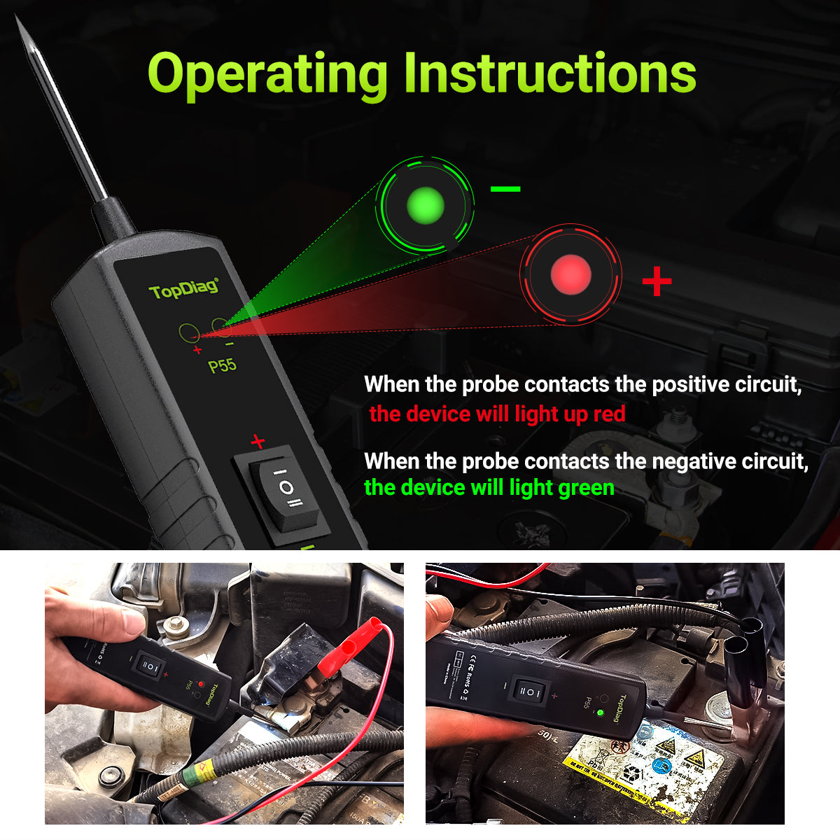 P55 Automotive Electrical Circuit Tester