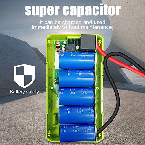 SC-400 3 IN1 Ultra Capacitor Jump Starter15-SECOND CHARGING