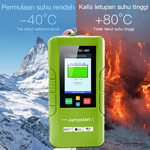 SC-400 3 IN1 Ultra Capacitor Jump Starter15-SECOND CHARGING