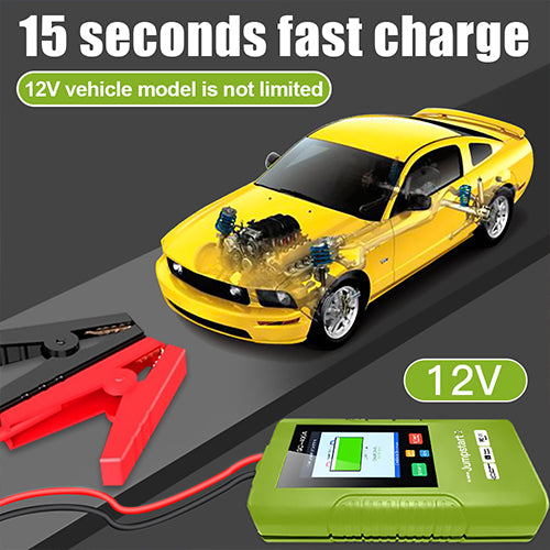 SC-400 3 IN1 Ultra Capacitor Jump Starter15-SECOND CHARGING