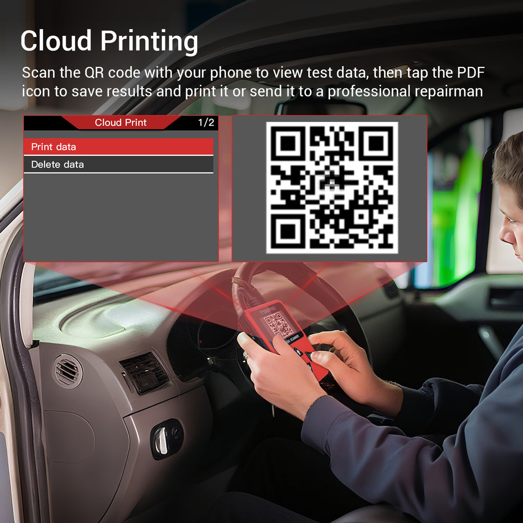 T100PRO OBD II Scanner