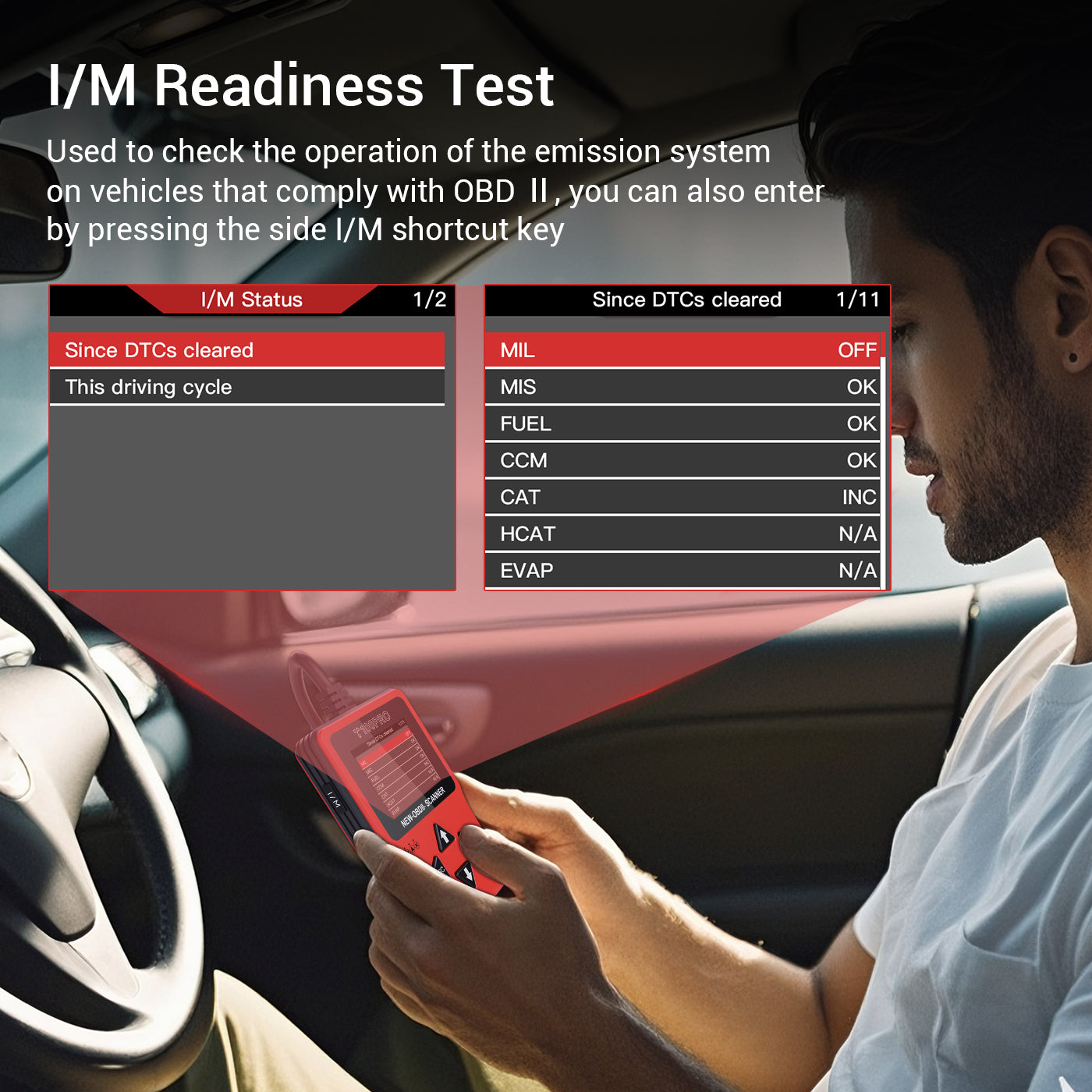 T100PRO OBD II Scanner