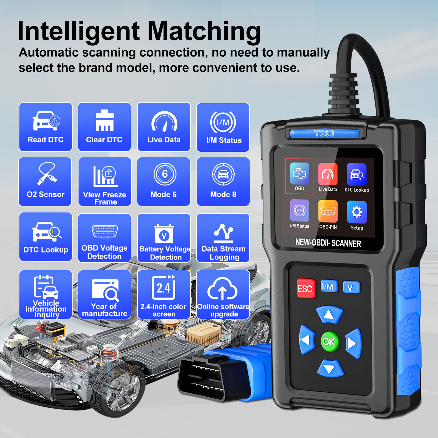 T200 OBDll Scanner