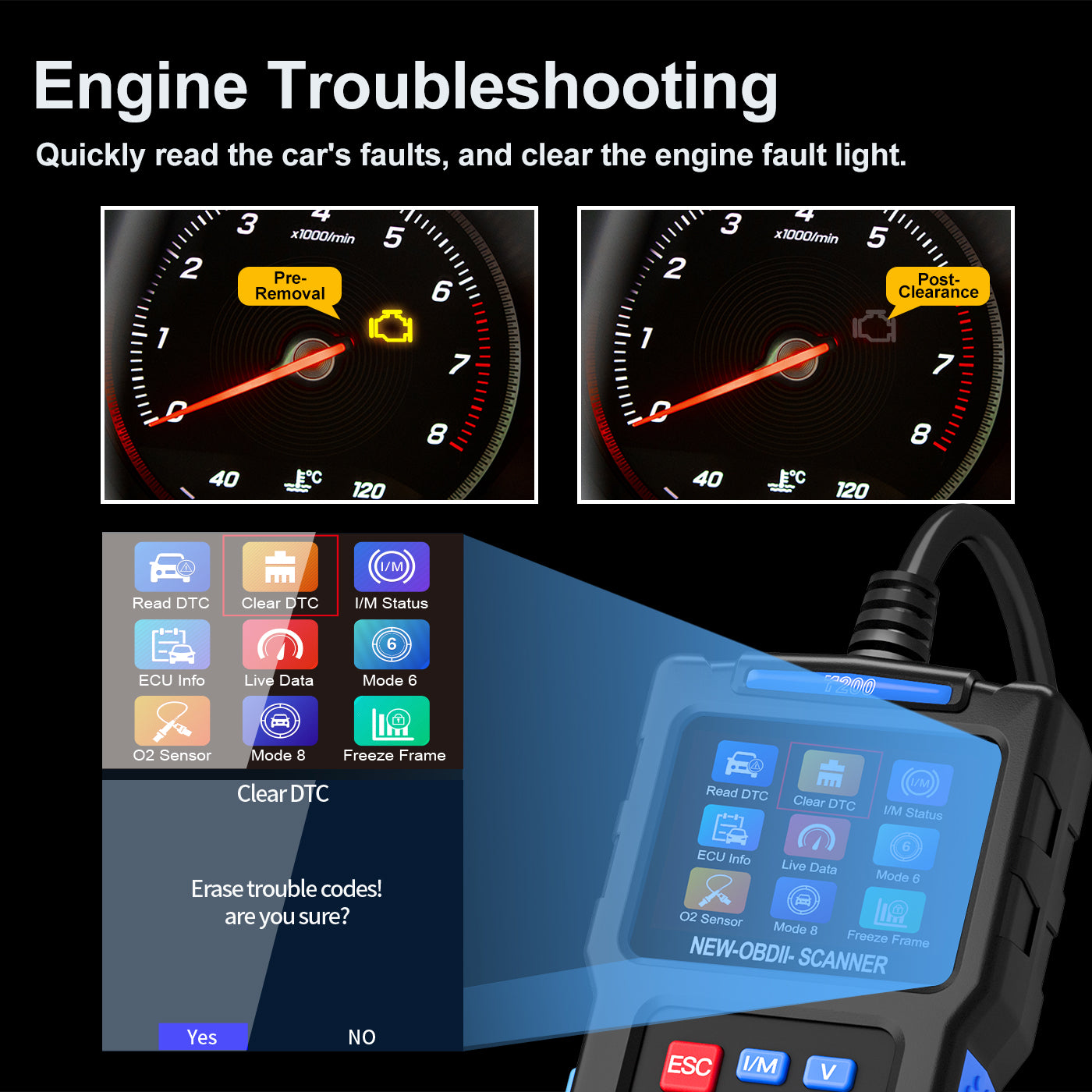 T200 OBDll Scanner