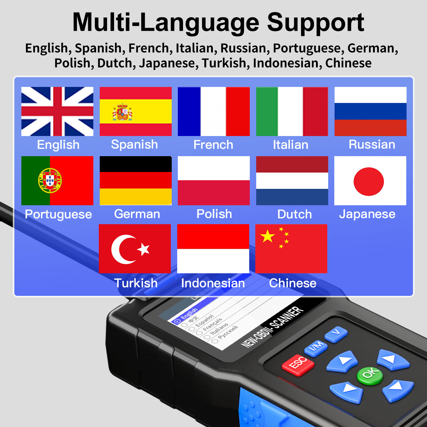 T200 OBDll Scanner