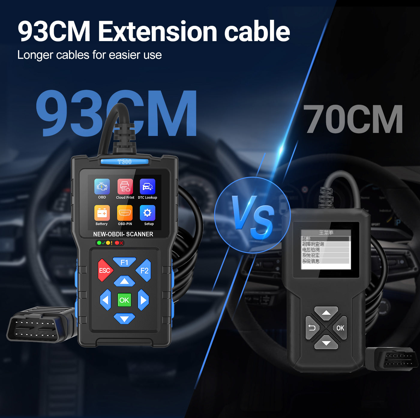 T300 Multi-function OBD ll scanner