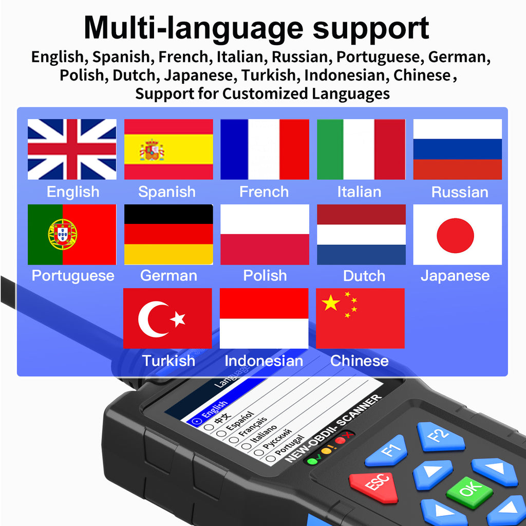 T300 Multi-function OBD ll scanner