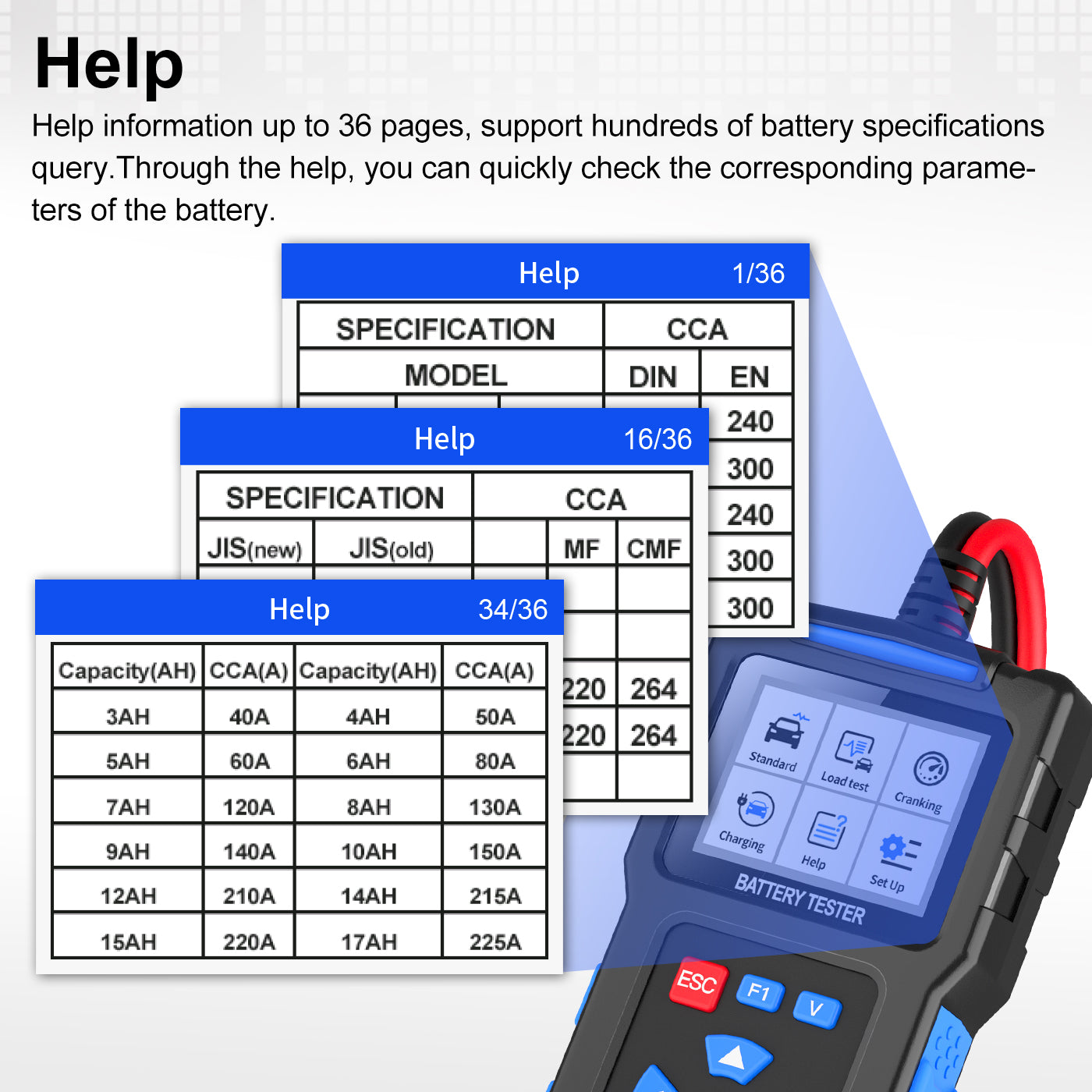 BT300 Battery Tester