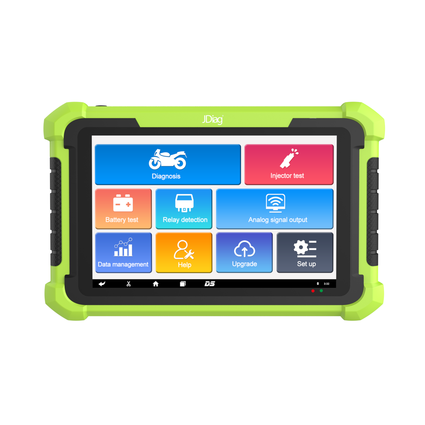 JDiag MOTOSYS M400 Universal Intelligent Motorcycle OBD2 Scanner 8.0 inch Tablet Scanner Android System